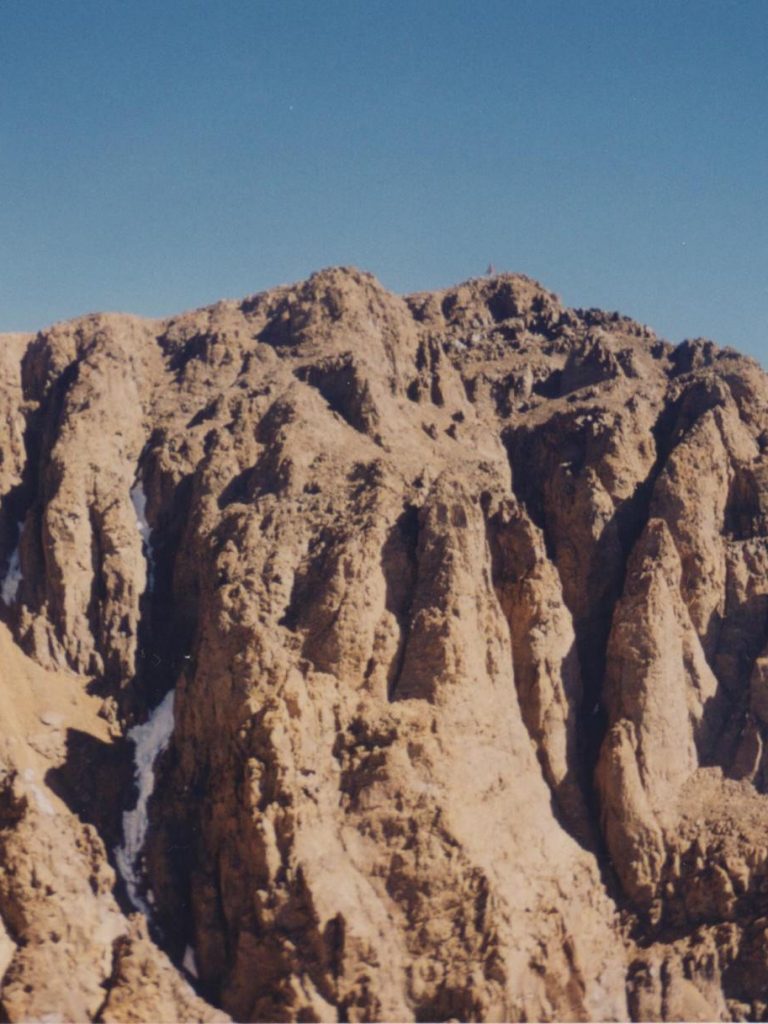 Arriba ya vemos la cima del Toubkal