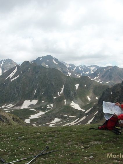 Joaquín en el Coll de La Llaguna