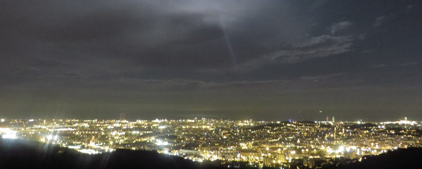 Barcelona desde el Turó de La Magarola