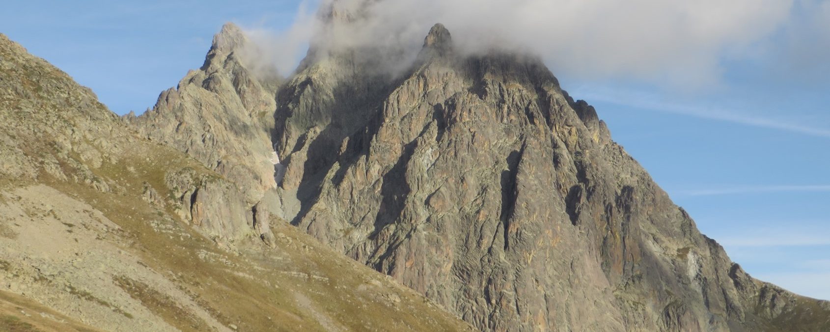 El Pic du Midi d’Ossau desde el Col de Soum de Pombie