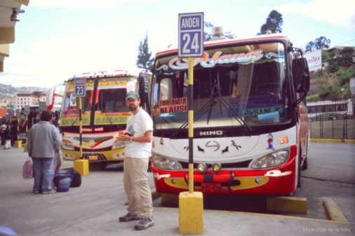 Jesús en la Estación Terminal Terrestre de Quito