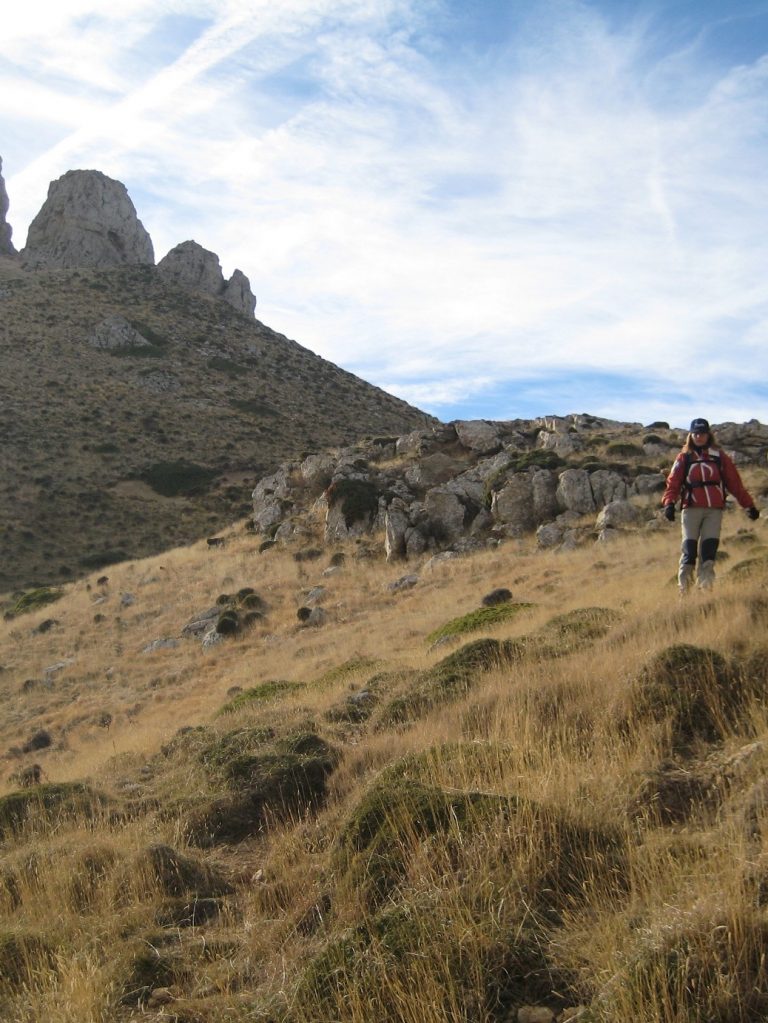 Bajando de las Peñas de Herrera