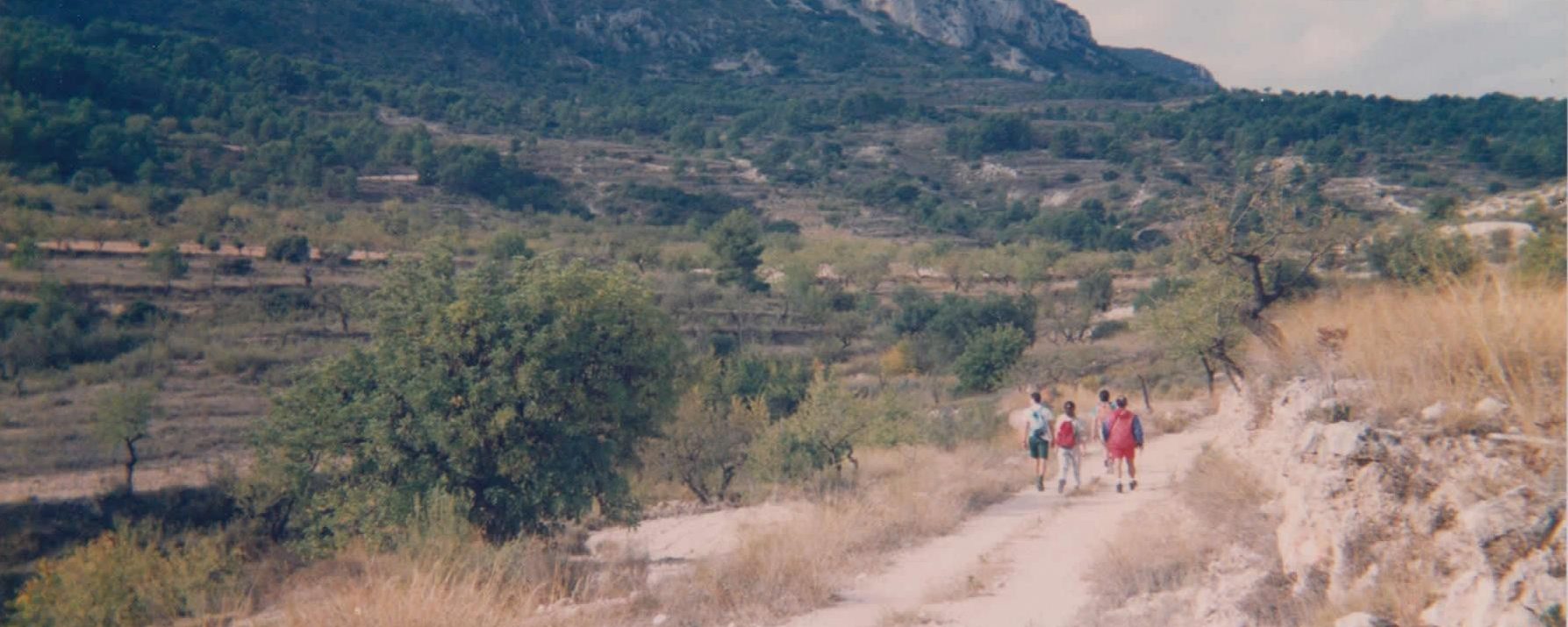 Delante la Peña de La Mina