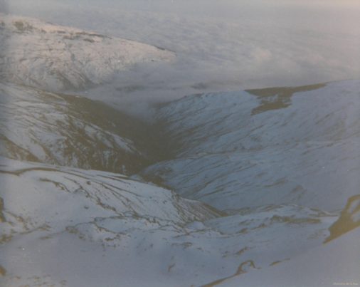 Mar de nubes en Las Alpujarras y valle de Capileira