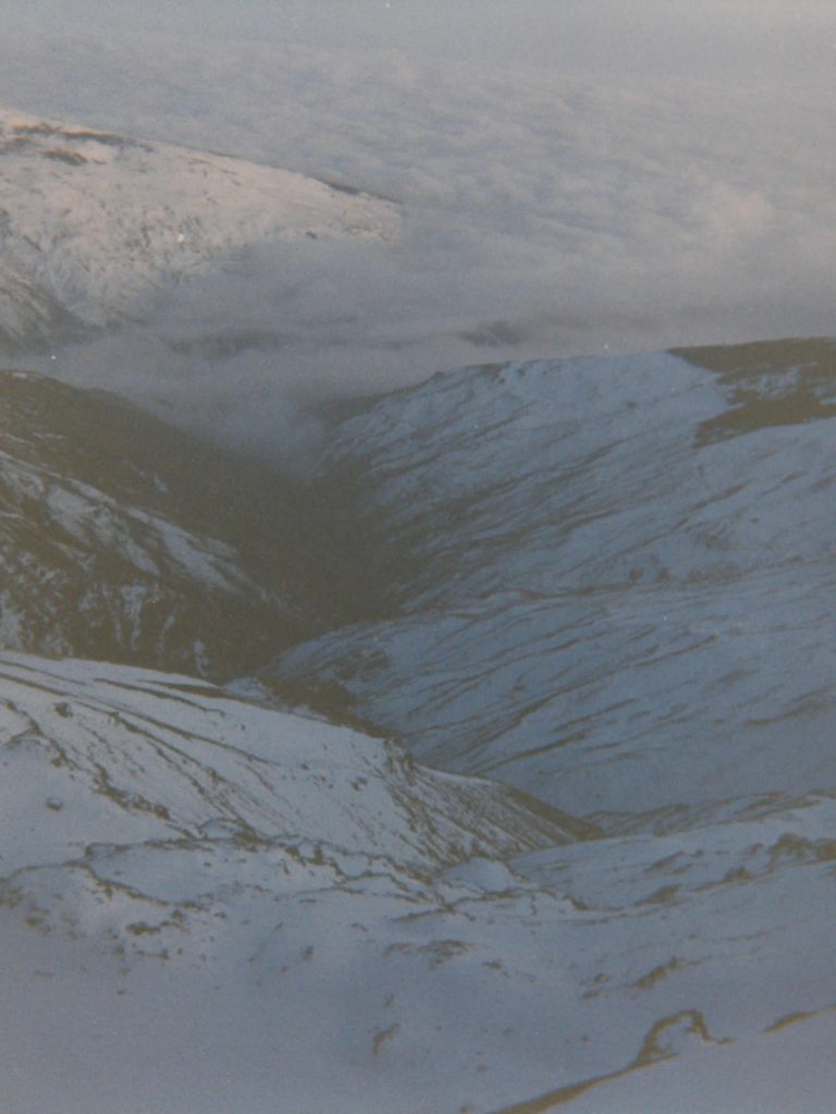 Mar de nubes en Las Alpujarras y valle de Capileira