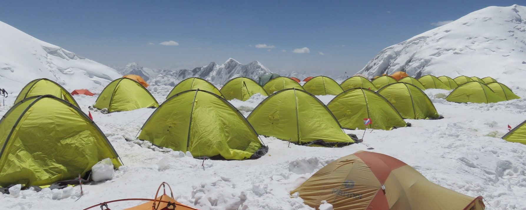 Campo 3 del Pico Lenin, 6.100 mts.