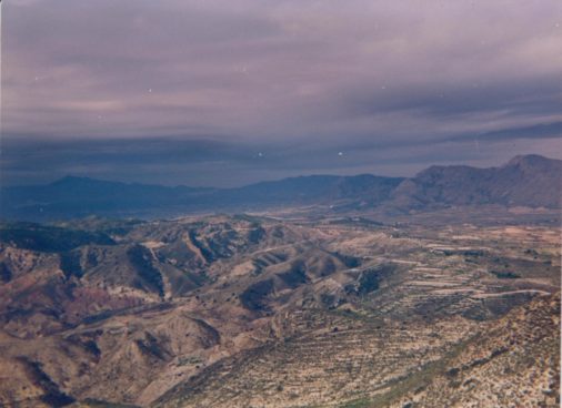 De izquierda a derecha: Sierra de La Pila, Sierra de Quibas, Sierra de Barinas y Sierra del Cantón