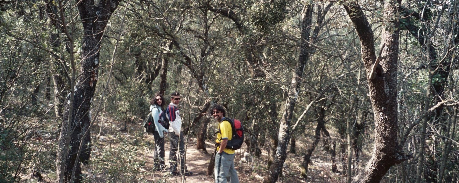 Delante Jesús en el Carrascal de La Font Roja