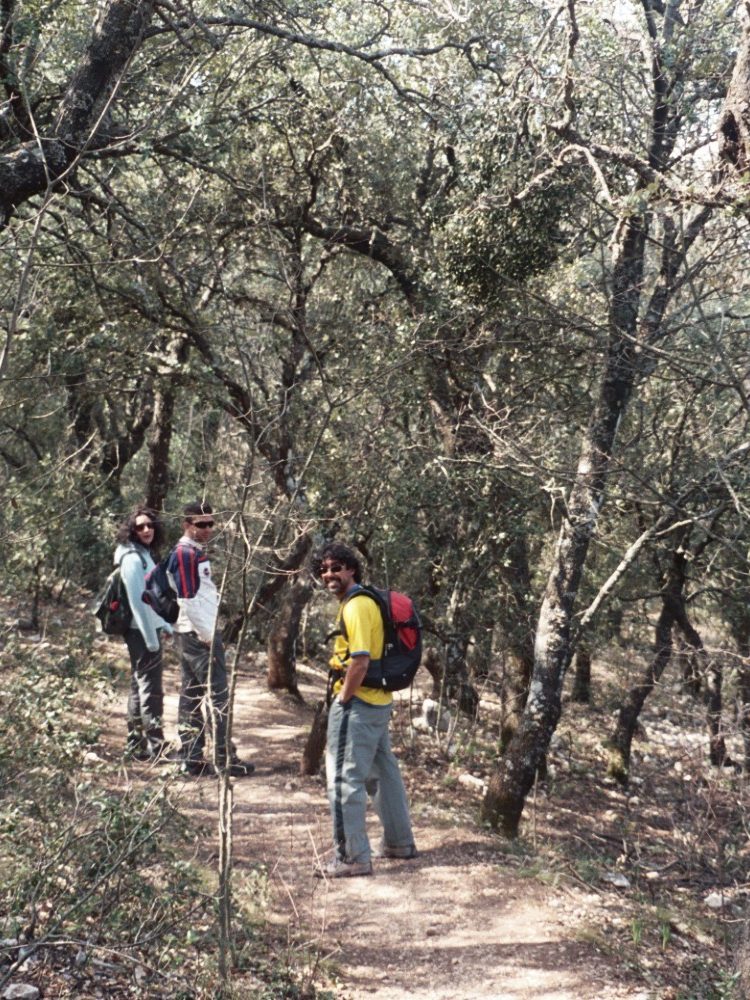 Delante Jesús en el Carrascal de La Font Roja