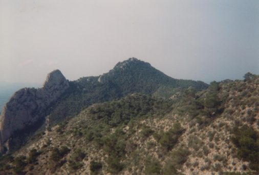 El Zulum camino del Agudo. En la travesía Abanilla-Crevillente del 29 de marzo.