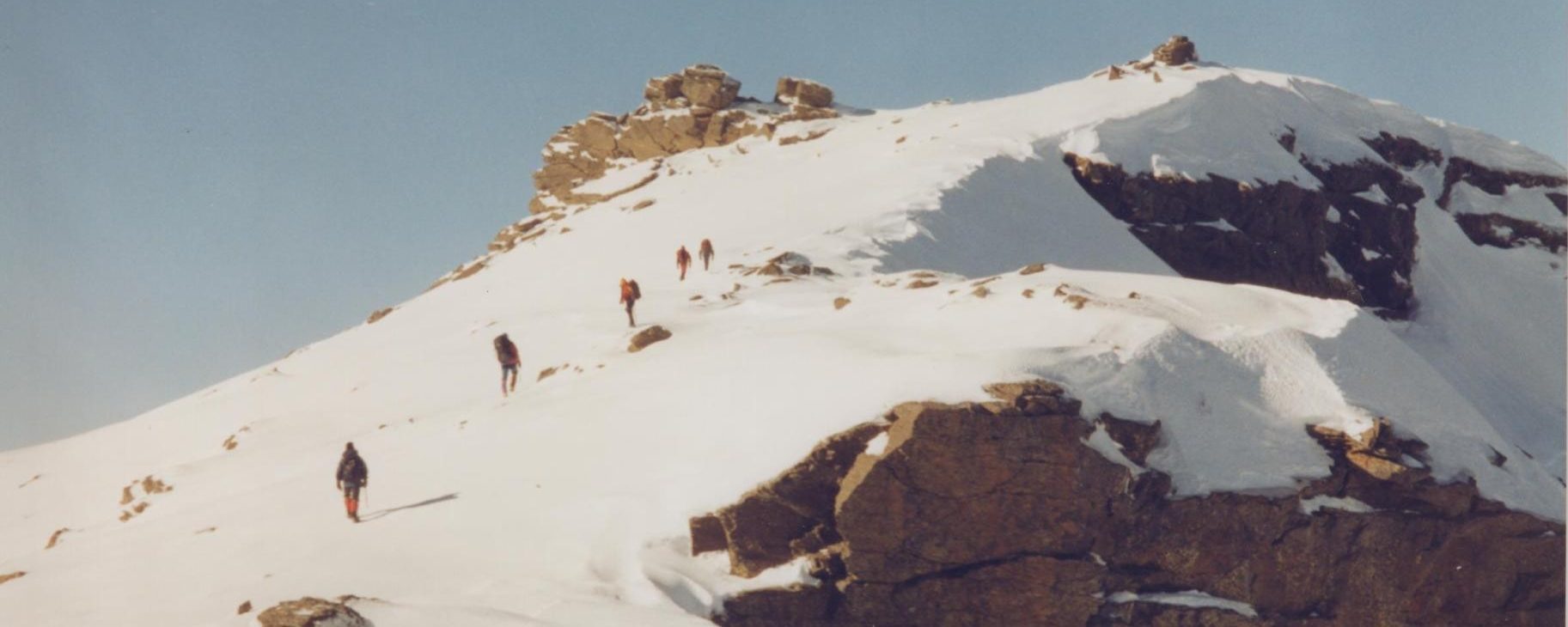 Llegando a la cima del Cartujo