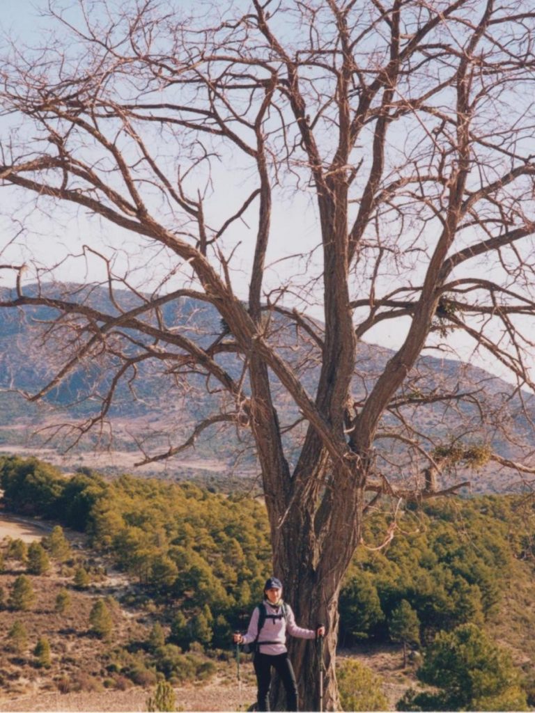 Comenzamos la ruta hacia la Sierra de Taibilla, delante Infi y detrás el Revolcadores