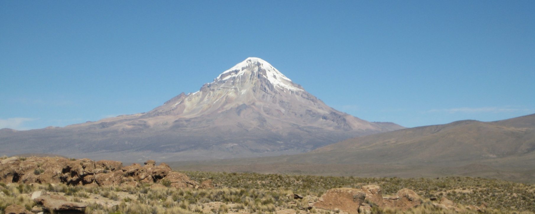 El Nevado Sajama, la montaña más alta de Bolivia